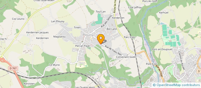 localisation de l'entreprise SCI FLORIPA  PLOUISY