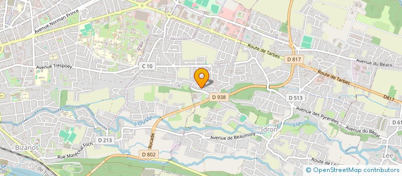 localisation de l'entreprise SCI FLORIS  IDRON