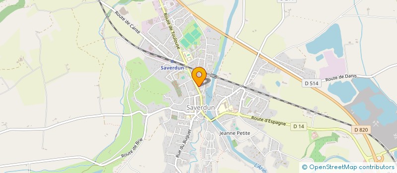 localisation de l'entreprise SCI FLORIS à MONTAUT