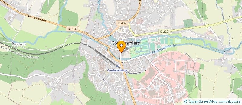 localisation de l'entreprise SCI FLORNOY à COULOMMIERS