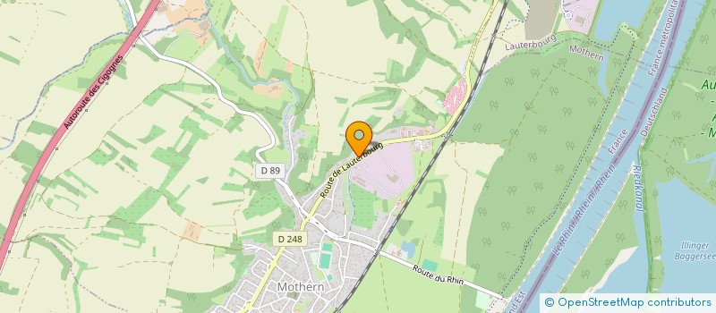 localisation de l'entreprise SCI FLORO  MOTHERN