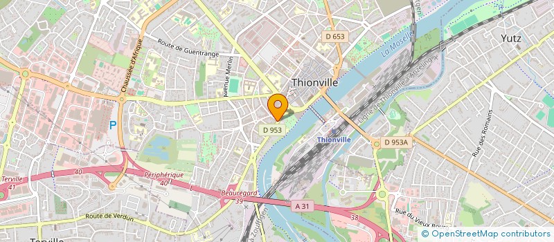 localisation de l'entreprise SCI FLORUS à THIONVILLE