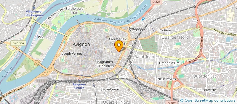 localisation de l'entreprise SCI FLORY  AVIGNON