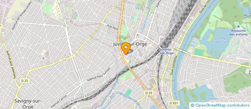 localisation de l'entreprise SCI FLORYLEJE  JUVISY-SUR-ORGE