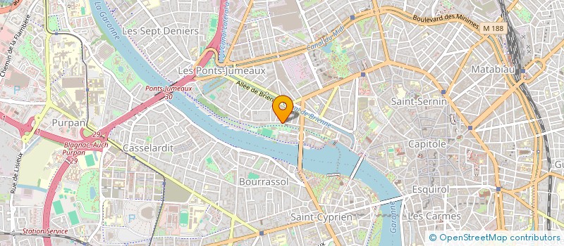 localisation de l'entreprise SCI FLORYODAN  TOULOUSE