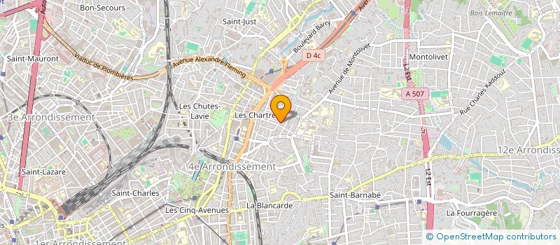 localisation de l'entreprise SCI FLOT BRUN à MARSEILLE