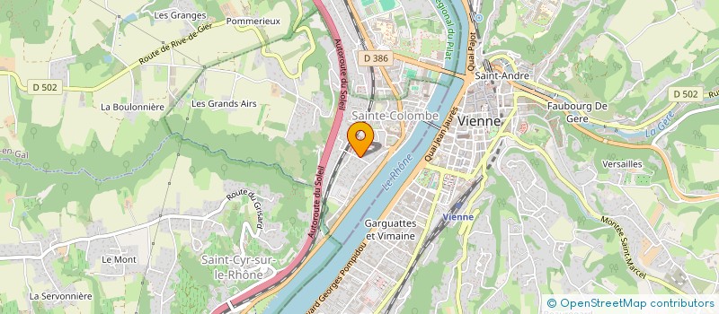 localisation de l'entreprise SCI FLOTHAN 22  SAINTE-COLOMBE