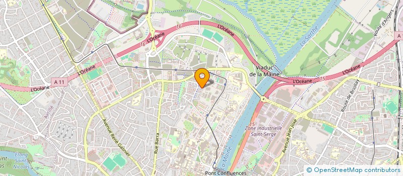 localisation de l'entreprise SCI FLOTHEIS à ANGERS