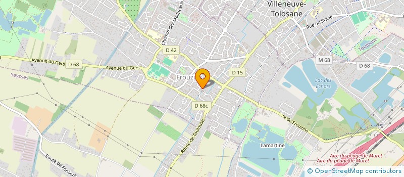 localisation de l'entreprise SCI FLOTHIE  FROUZINS