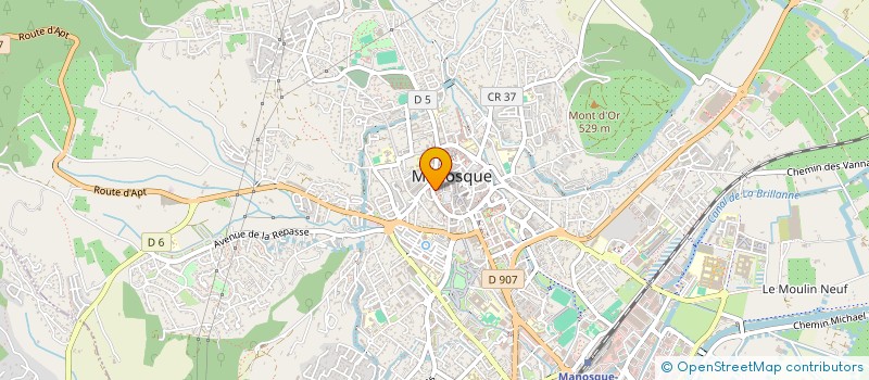 localisation de l'entreprise SCI FLOTORES à MANOSQUE