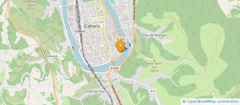localisation de l'entreprise SCI FLOTTES  CAHORS