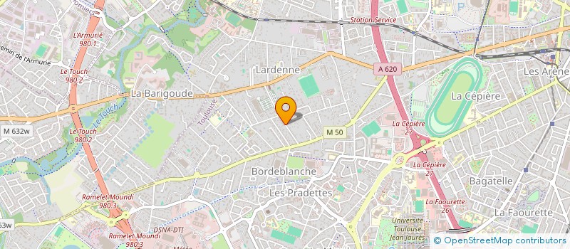 localisation de l'entreprise SCI FLOURAQUES à TOULOUSE