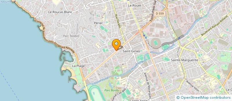 localisation de l'entreprise SCI FLOVA  MARSEILLE