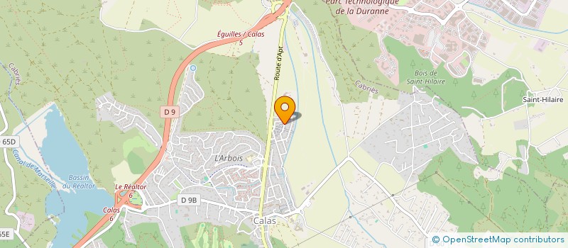 localisation de l'entreprise SCI FLOVAVI  CABRIES