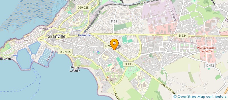 localisation de l'entreprise SCI FLOVESE à GRANVILLE
