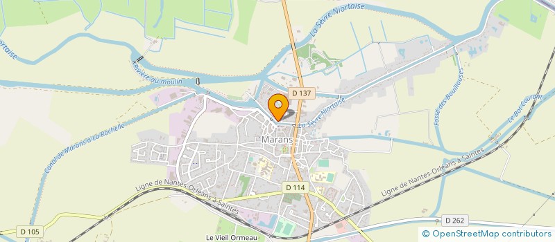 localisation de l'entreprise SCI FLOVIER  MARANS