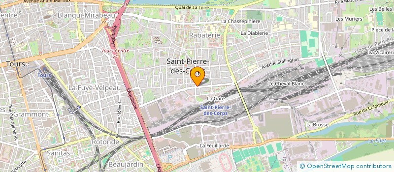 localisation de l'entreprise SCI FLOVIN  SAINT-PIERRE-DES-CORPS