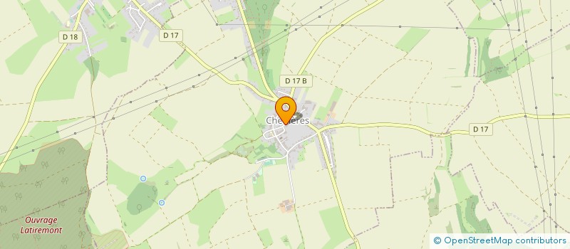 localisation de l'entreprise SCI FLOWER PALACE  CHENIERES