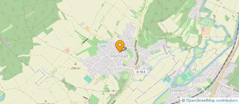 localisation de l'entreprise SCI FLOWSTE  TAGOLSHEIM