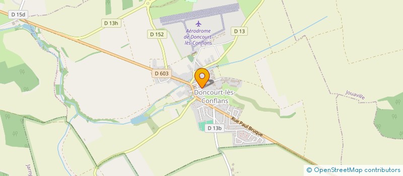 localisation de l'entreprise SCI FLOYD  DONCOURT-LES-CONFLANS