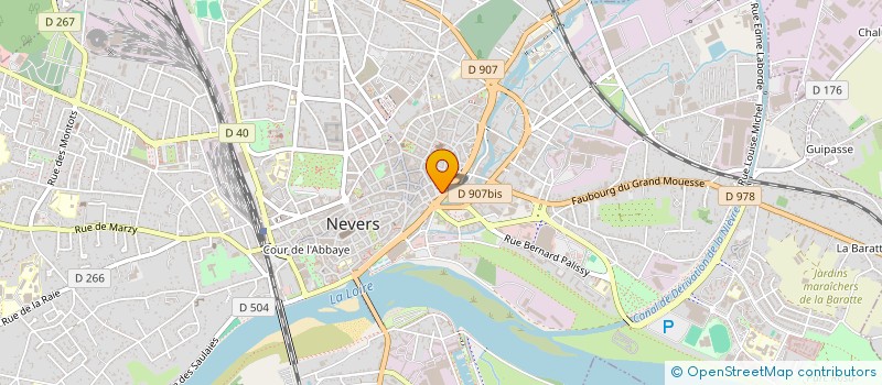 localisation de l'entreprise SCI FLP à NEVERS