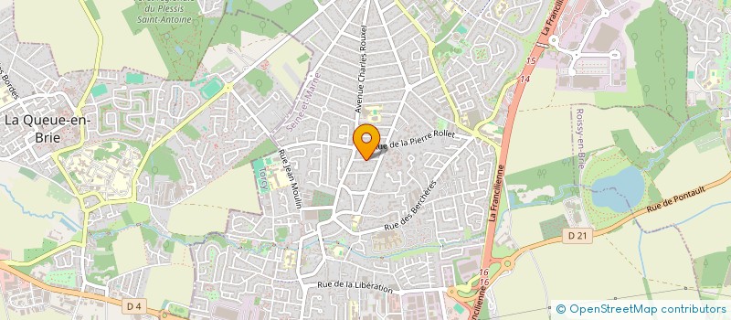 localisation de l'entreprise SCI FLR à PONTAULT-COMBAULT