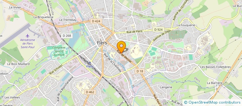 localisation de l'entreprise SCI FLS-DFT à FLERS