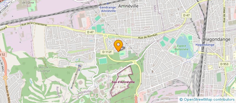 localisation de l'entreprise SCI FLT & FILS  AMNEVILLE