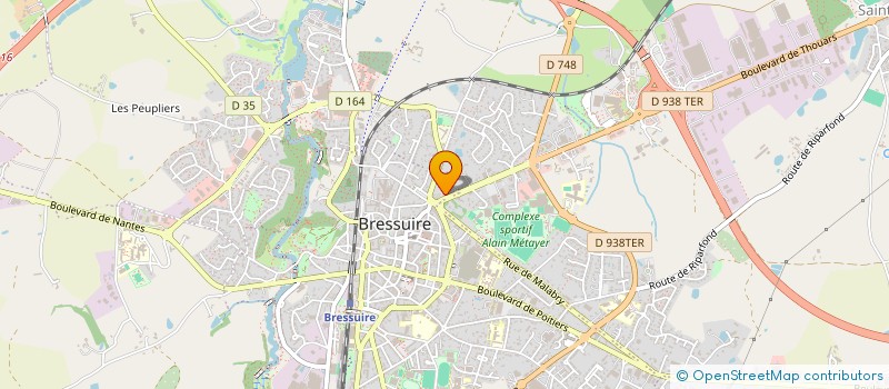 localisation de l'entreprise SCI FLUCA  BRESSUIRE