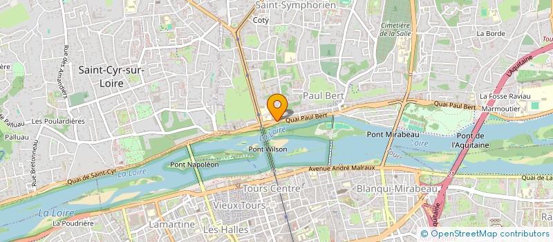localisation de l'entreprise SCI FLUMINA  TOURS