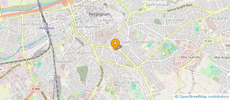 localisation de l'entreprise SCI FLURE à PERPIGNAN