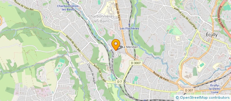 localisation de l'entreprise SCI FLUTE ET GUITARE  LA FORET-FOUESNANT