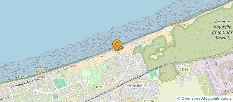 localisation de l'entreprise SCI FLY  LEFFRINCKOUCKE