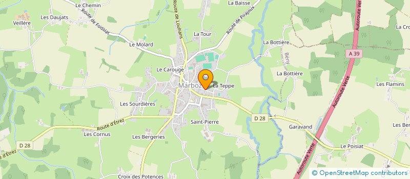 localisation de l'entreprise SCI FLY  MARBOZ