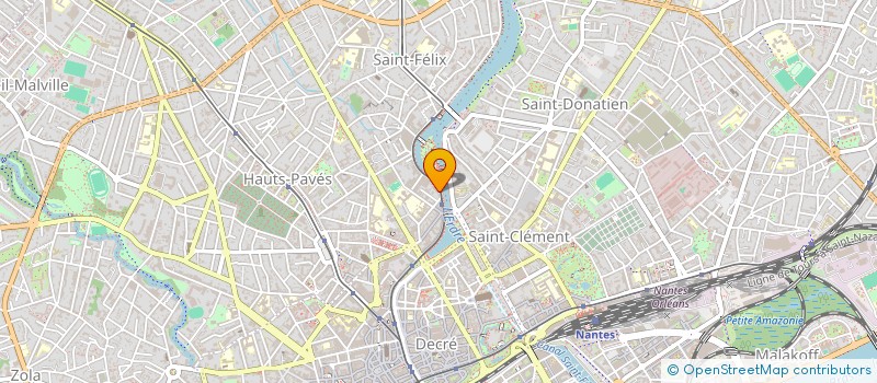 localisation de l'entreprise SCI FLY  NANTES