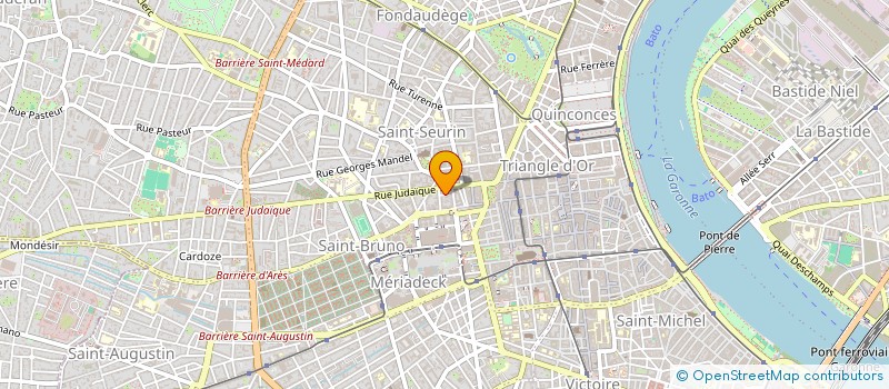 localisation de l'entreprise SCI FLY  BORDEAUX