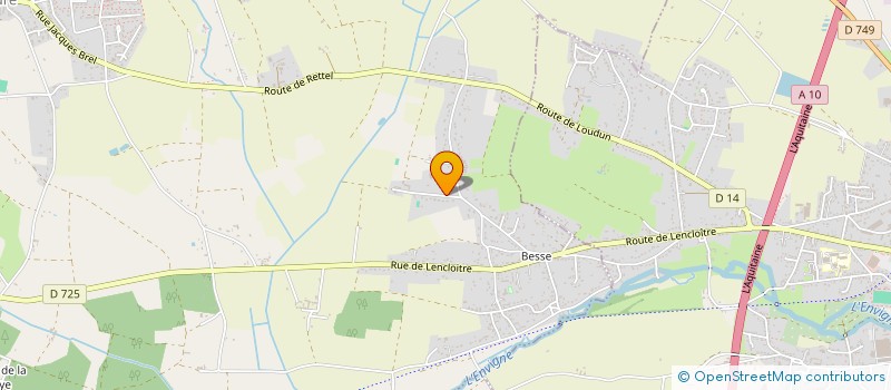 localisation de l'entreprise SCI FLYD  THURE