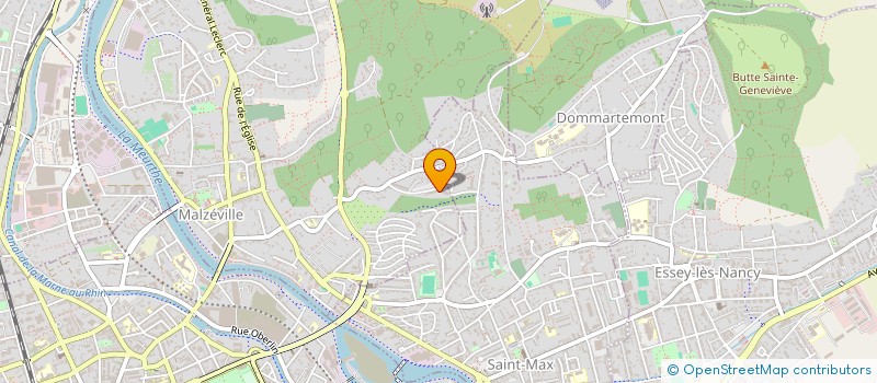 localisation de l'entreprise SCI FM  MALZEVILLE