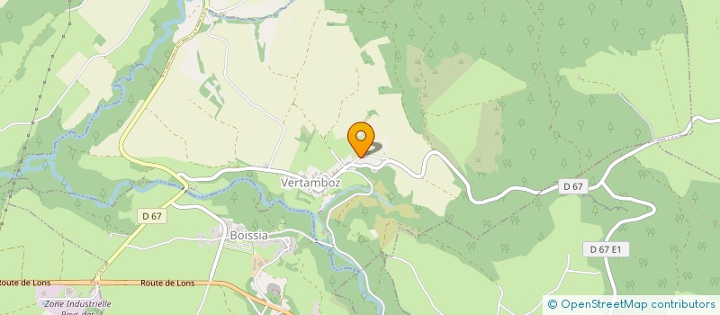 localisation de l'entreprise SCI FM DES LACS  VERTAMBOZ