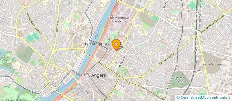 localisation de l'entreprise SCI FM2T à ANGERS