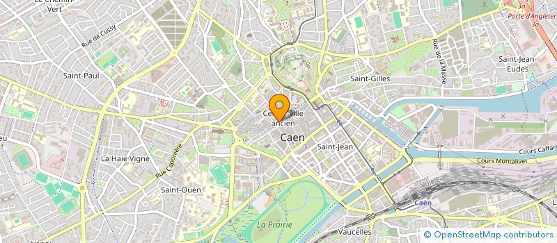 localisation de l'entreprise SCI FMAC  CAEN