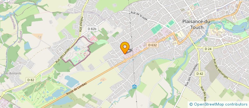 localisation de l'entreprise SCI FMAC  PLAISANCE-DU-TOUCH