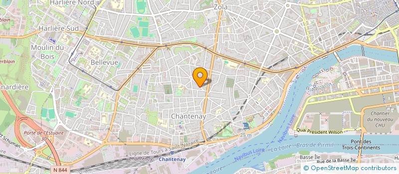 localisation de l'entreprise SCI FMC à NANTES