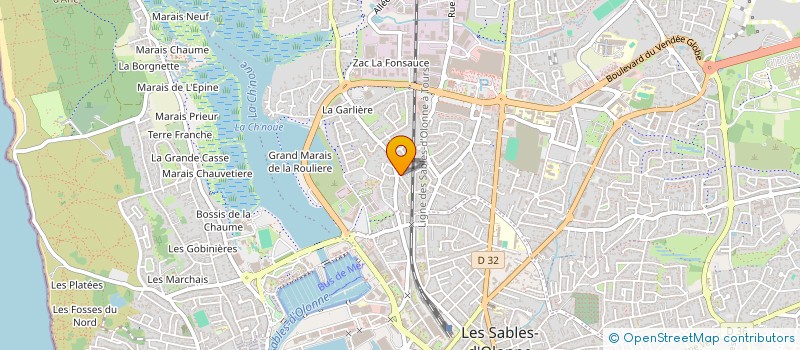 localisation de l'entreprise SCI FMC à LES SABLES D'OLONNE