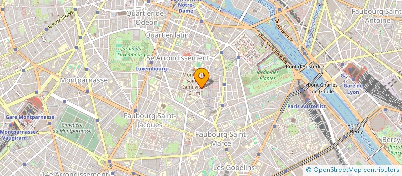 localisation de l'entreprise SCI FMC  PARIS