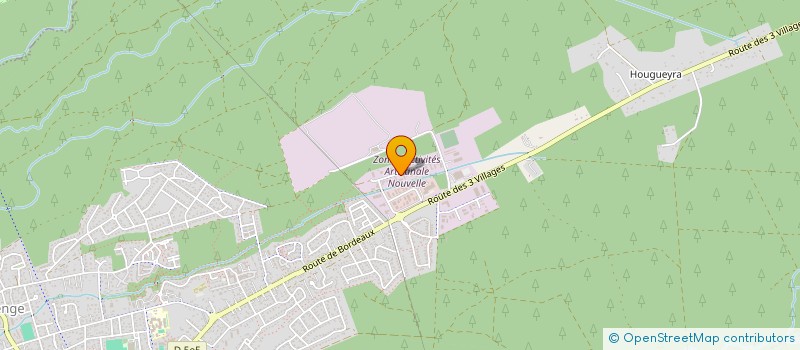 localisation de l'entreprise SCI FMCB  AUDENGE