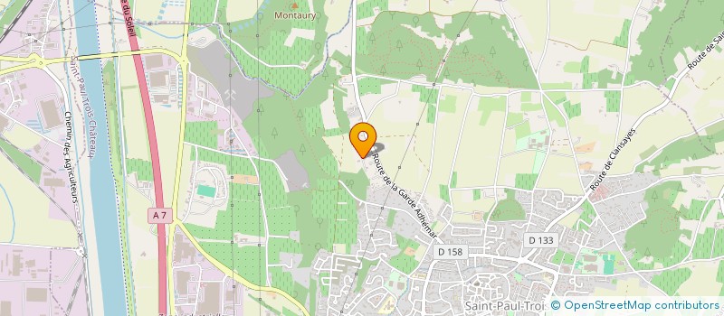 localisation de l'entreprise SCI FMD  SAINT-PAUL-TROIS-CHATEAUX