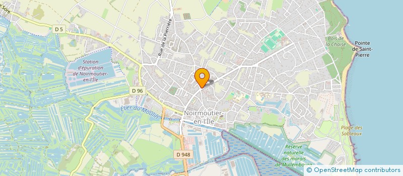 localisation de l'entreprise SCI FME  NOIRMOUTIER-EN-L'ILE