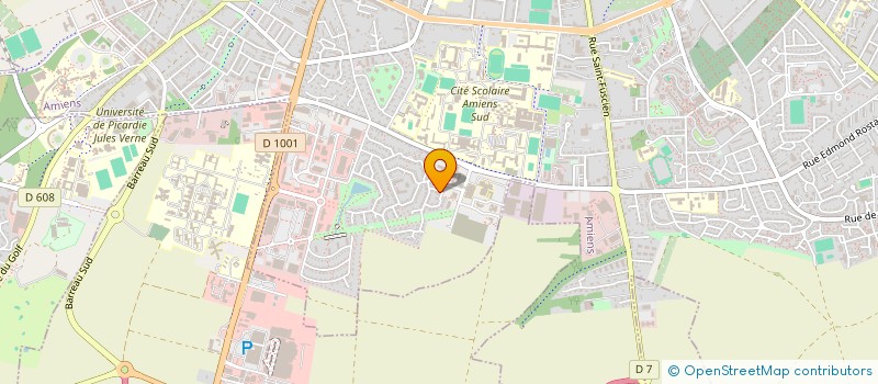 localisation de l'entreprise SCI FMG à AMIENS