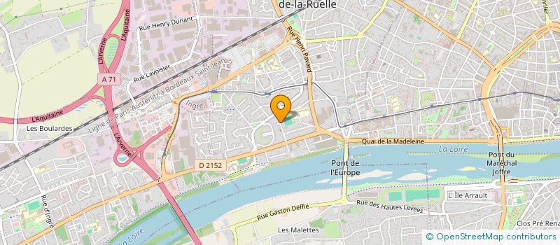 localisation de l'entreprise SCI FMG LAUTI  SAINT-JEAN-DE-LA-RUELLE